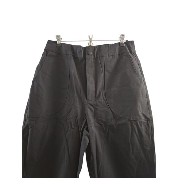 NWT Mens Dept*Anonym XL Black Trousers / 32" Waist / Adjustable Cuff Pants - Picture 3 of 10